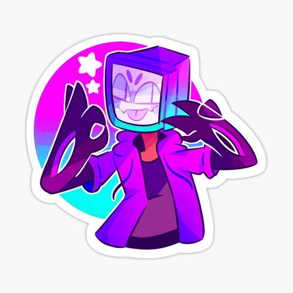 Pyrocynical Stickers Redbubble - pyrocynical head roblox