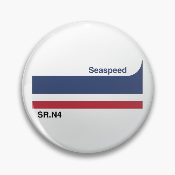 Item preview, Hovercraft Livery: Seaspeed Blue/White/Red designed and sold by Alex Pringle.