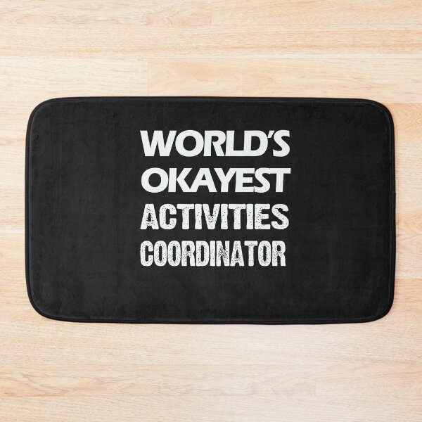 Item preview, World's Okayest Activities Coordinator T-Shirt  designed and sold by bestdesigns2020.
