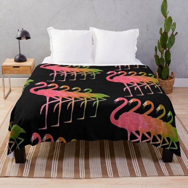 Item preview, Flamingos dancing designed and sold by Jamboprints.