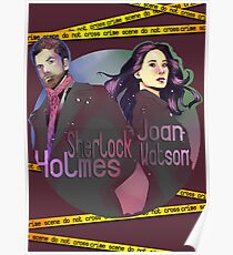 Joan and Sherlock Poster