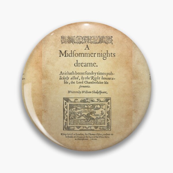 Item preview, Shakespeare, A midsummer night's dream 1600 designed and sold by bibliotee.