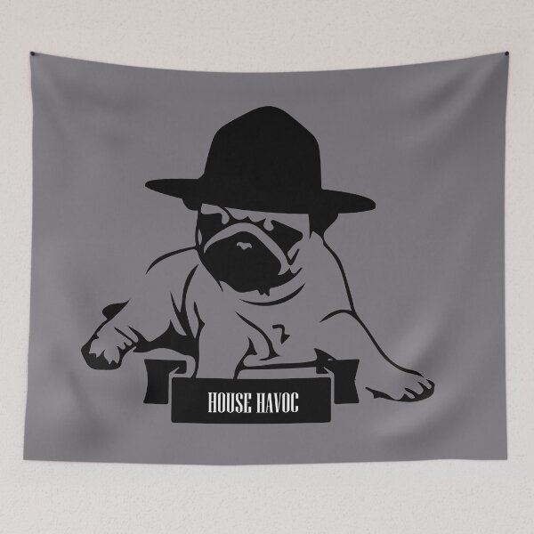 Item preview, Havoc Pug designed and sold by HouseHavoc.