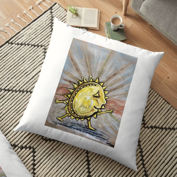 Follow the Sun Floor Pillow