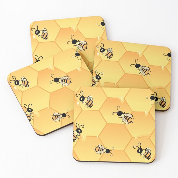 Item preview, Bee infestation! Honey hive tile decorated version designed and sold by cu-b3.