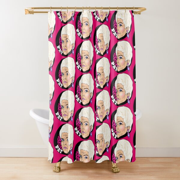 Pat from the eastend Shower Curtain