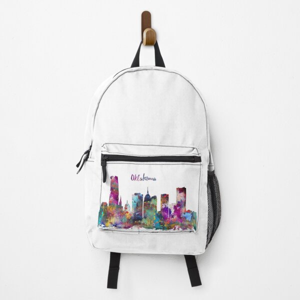 Artikelvorschau, Skyline von Oklahoma entworfen und verkauft von Rosaliartbook.