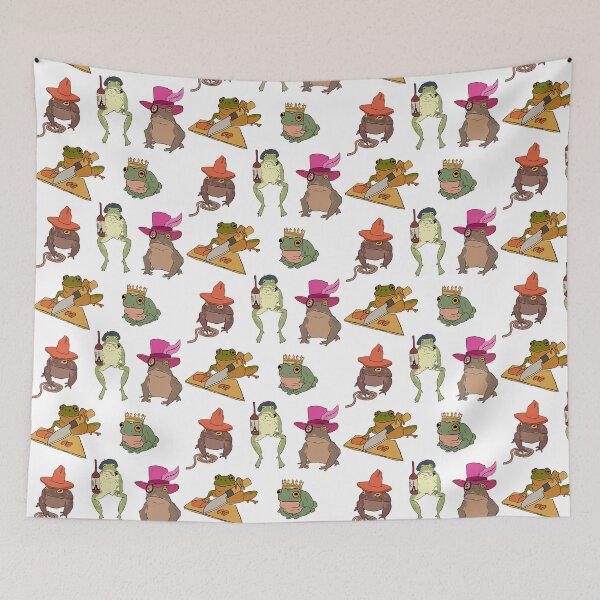 Item preview, cute frog and toads designed and sold by madiganmay.
