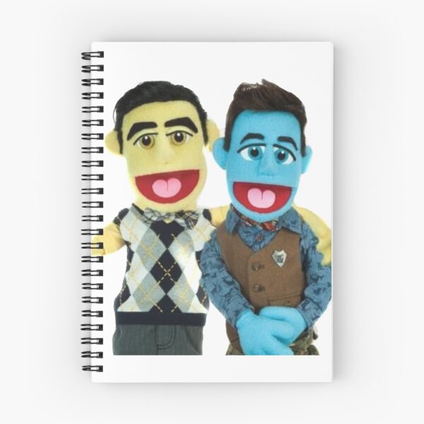 Item preview, Blaine and Kurt puppet sicker glee designed and sold by CeciliaAnnMt.