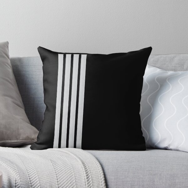 Silver Captain epaulets Throw Pillow
