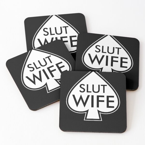 Item preview, SPADES SLUT WIFE WHITE designed and sold by johnnothero.
