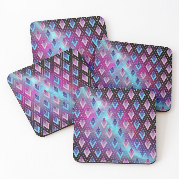 Item preview, Galaxy with geometric design designed and sold by The Pattern Mill.