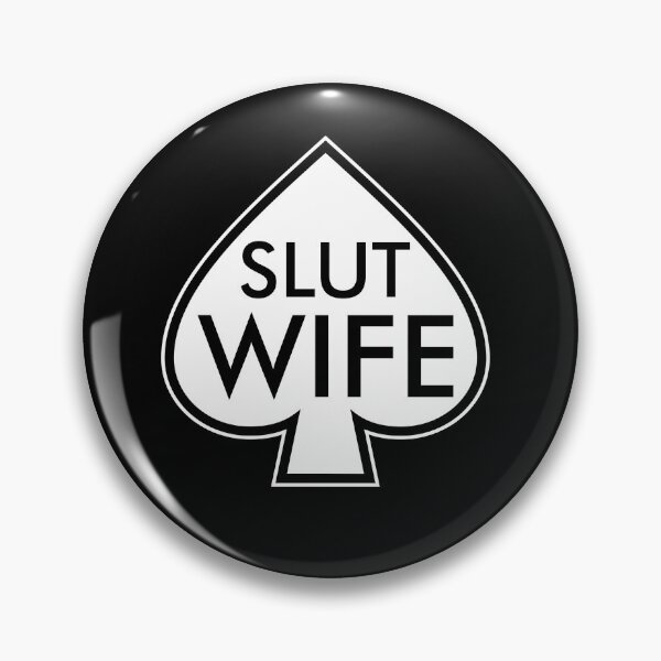 Item preview, SPADES SLUT WIFE WHITE designed and sold by johnnothero.
