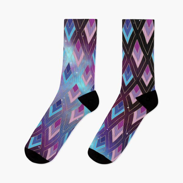 Item preview, Galaxy with geometric design designed and sold by The Pattern Mill.