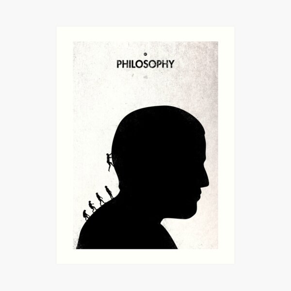 99 Steps of Progress - Philosophy Art Print