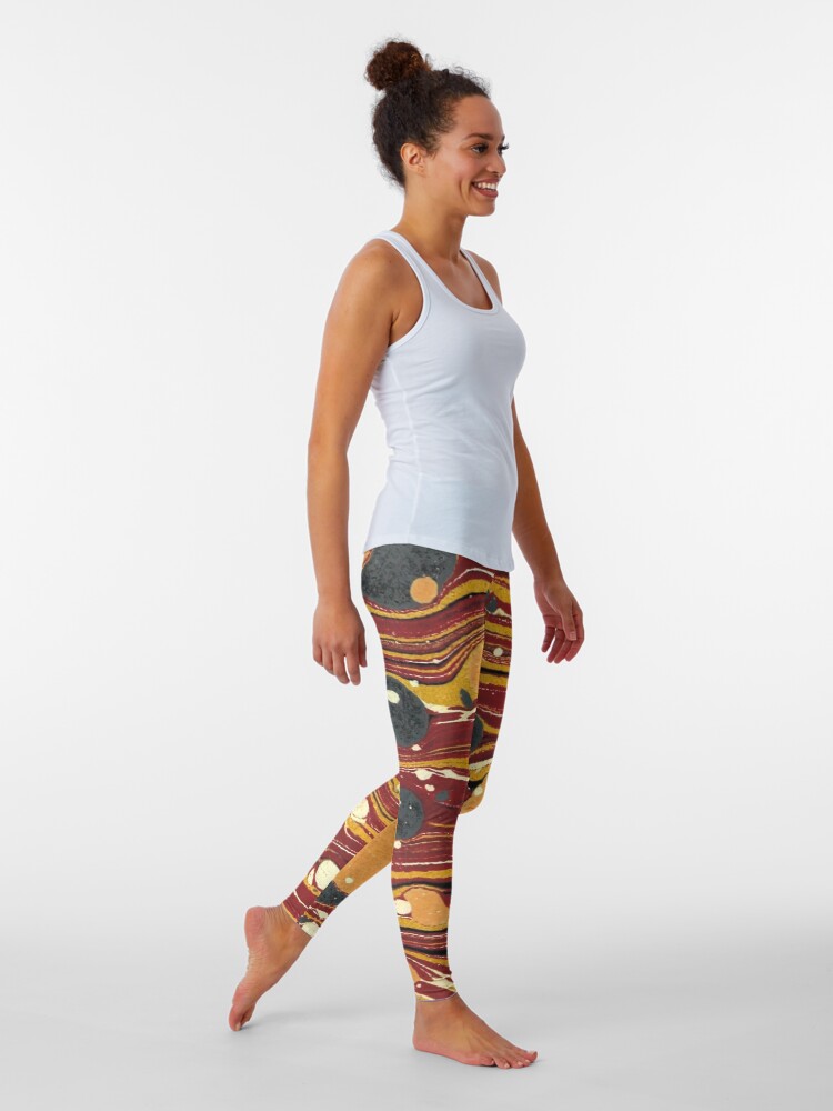 Vista alternativa de Leggings Old Marbled Paper 01