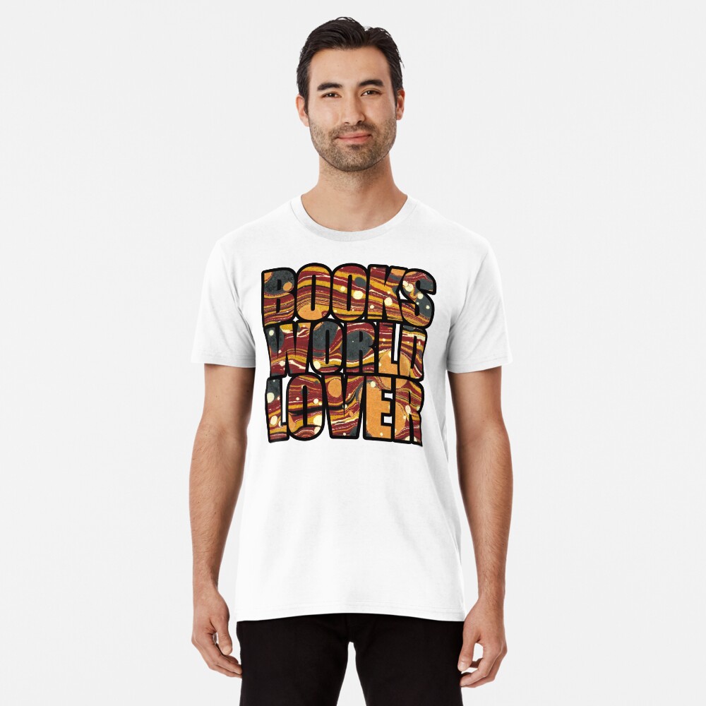 Vista previa del artículo con la obra «Camiseta premium», diseñado y vendido por bibliotee.