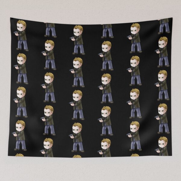 Item preview, Chibi Dean Winchester (Black BG) designed and sold by Falln.