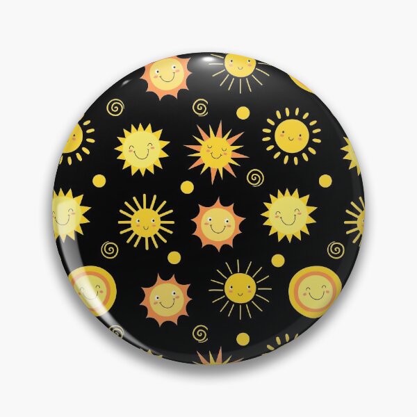 Artikelvorschau, Nettes lachendes Sonnenmuster entworfen und verkauft von Eskitus Fashion.
