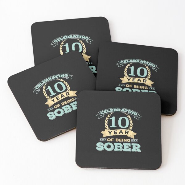 Item preview, I have been sober for 10 year print celebrating sobriety designed and sold by maninpos23.
