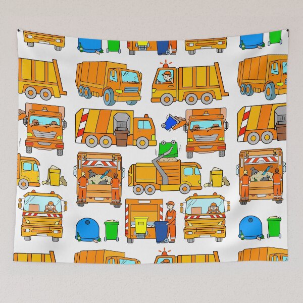 Item preview, Trashtruck Boys Girls Trash Vehicles designed and sold by samshirts.
