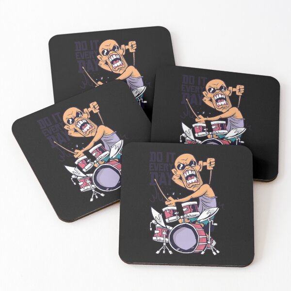 Item preview, drummer cartoon quote  designed and sold by pirminio.
