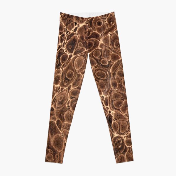 Old Marbled Paper 02 Leggings