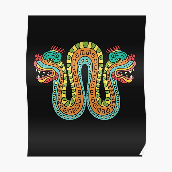 Aztec Serpent Stickers for Sale  TeePublic