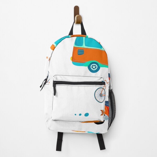 Item preview, Bus, scooter and bike on a white background designed and sold by zatmeniee.