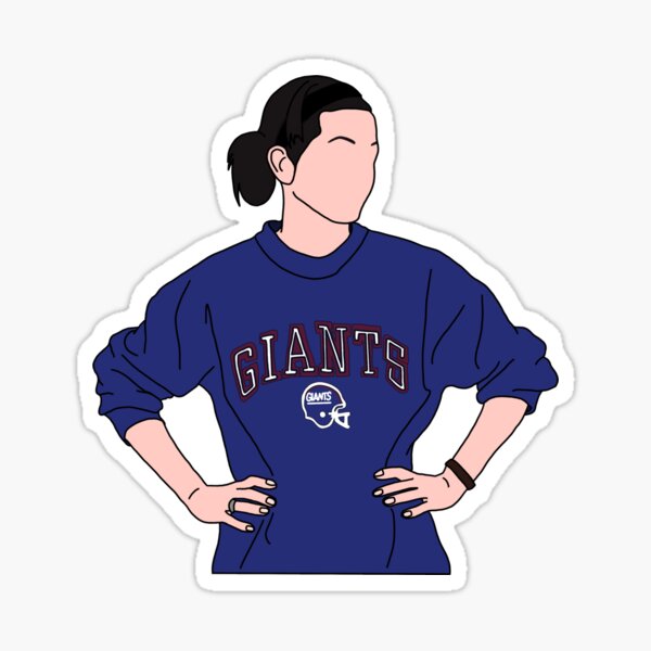 monica geller giants sweatshirt