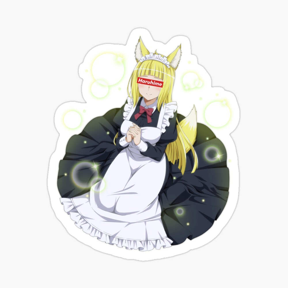 Haruhime S Glow Danmachi Poster By Thew33bstore Redbubble