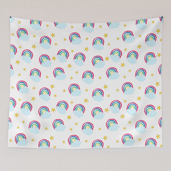 Item preview, Kids rainbow pattern designed and sold by smileykty.