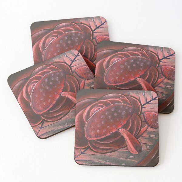 Item preview, Lazy River Pastel Mushrooms designed and sold by invokeartsense.