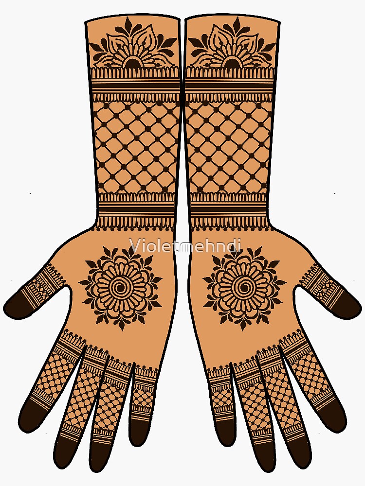 Vector Illustration of Mehndi Ornament. Traditional Indian Style,  Ornamental Floral Elements for Henna Tattoo, Stickers Stock Vector -  Illustration of element, arabesque: 91281079