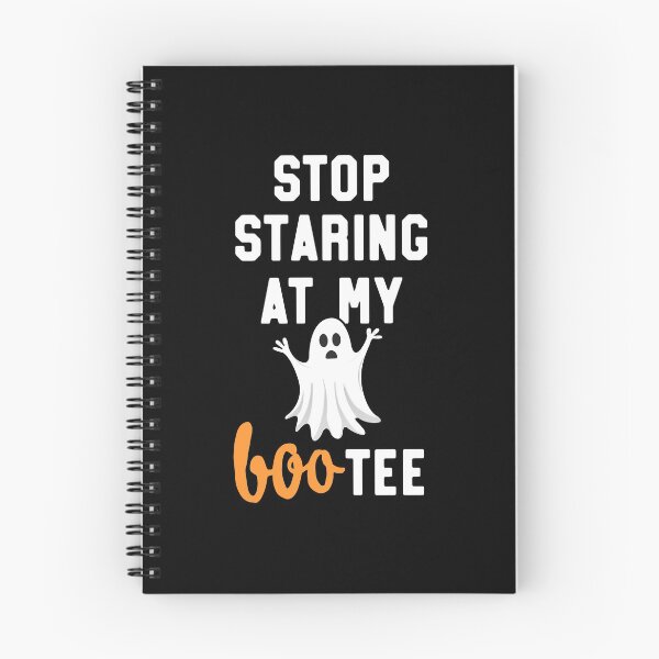 Item preview, Stop Staring At My Boo-tee Funny Yoga T-Shirt Halloween designed and sold by 14thFloor.
