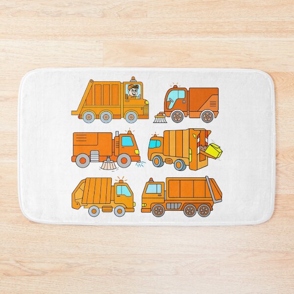 Item preview, Kids Garbage Trucks Trash Vehicles Rubbish Collection designed and sold by samshirts.