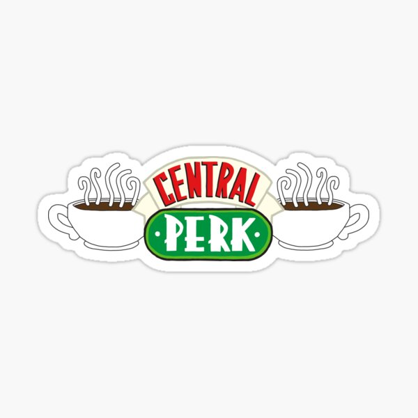 central perk logo stickers redbubble