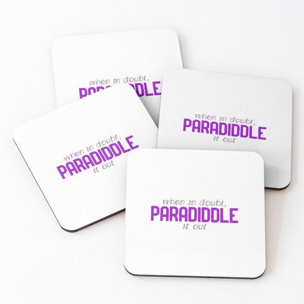 Item preview, Paradiddle Tapper Purple designed and sold by UniqueDancer.