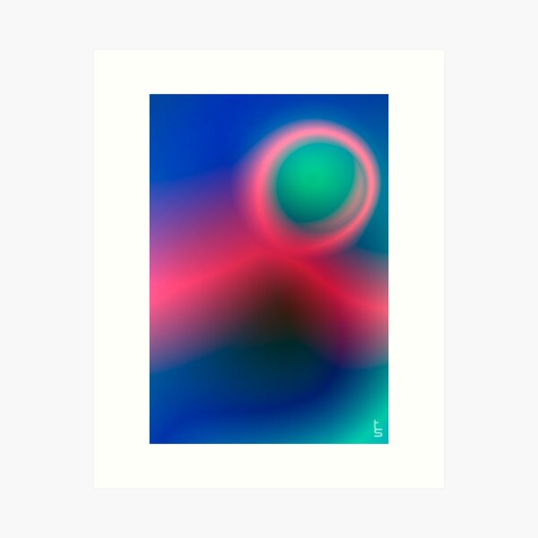 Electric I Art Print