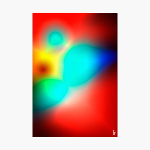 Color Heat Photographic Print