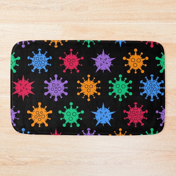 Item preview, Colorful Landmine Bombs Pattern designed and sold by Eskitus Fashion.