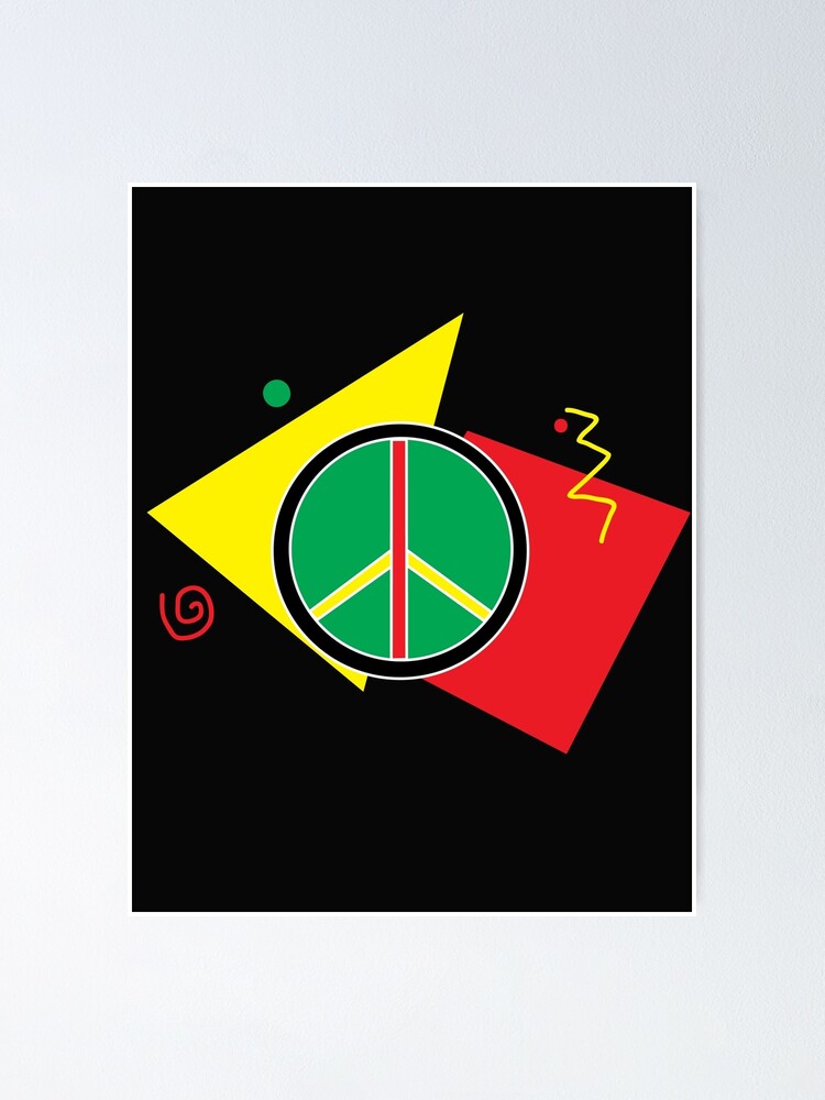 90s Peace Sign | Poster