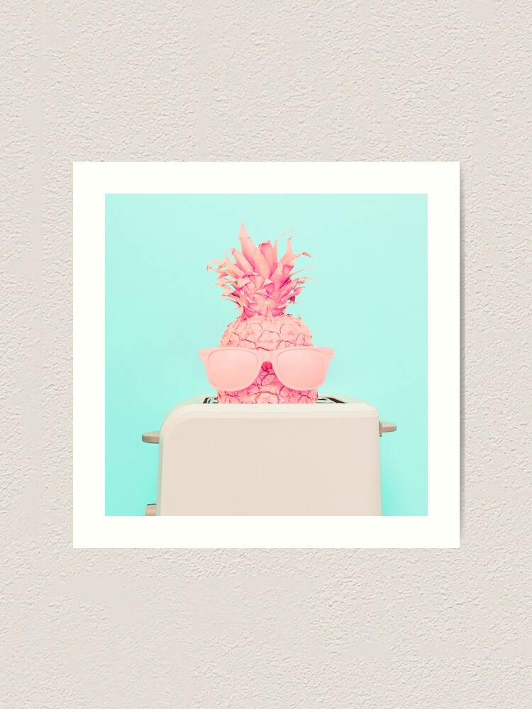 Alternate view of Pineapple toaster Art Print