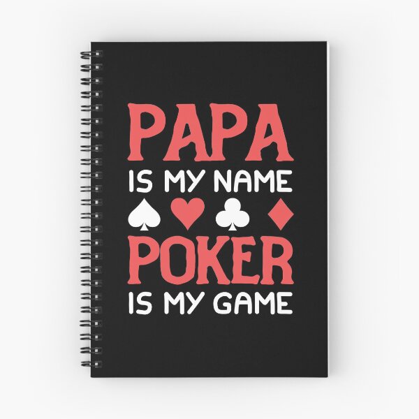 Item preview, Papa is My Name Poker is My Game designed and sold by MagicSD Designs.
