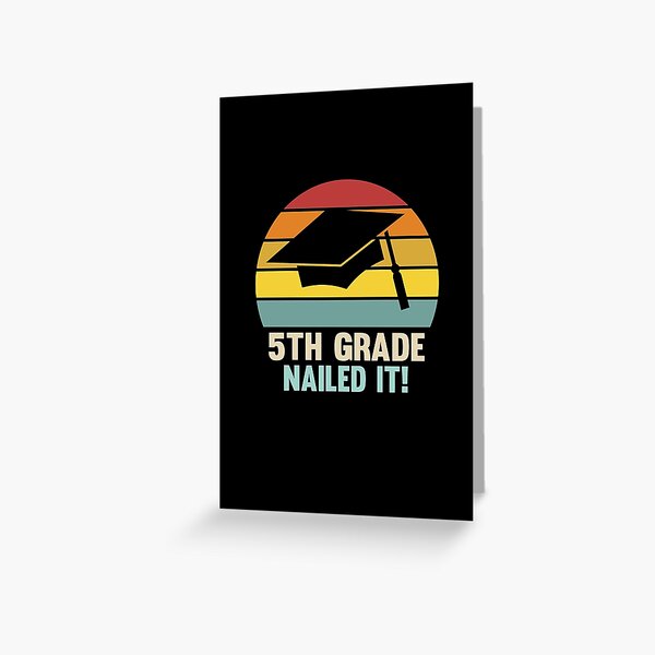 Item preview, Fifth Grade Graduation Shirt - Funny Kid Graduation Shirt designed and sold by Trendy Valley .
