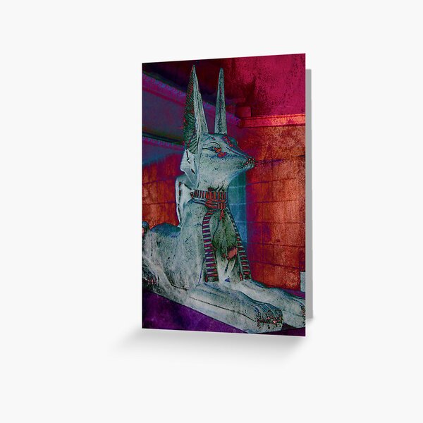 Altered Egyptian Greeting Card