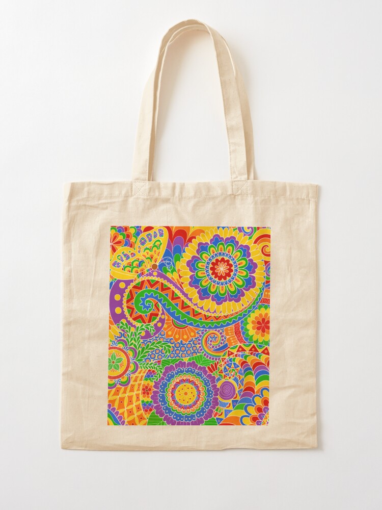 Be Happy Rainbow Tote