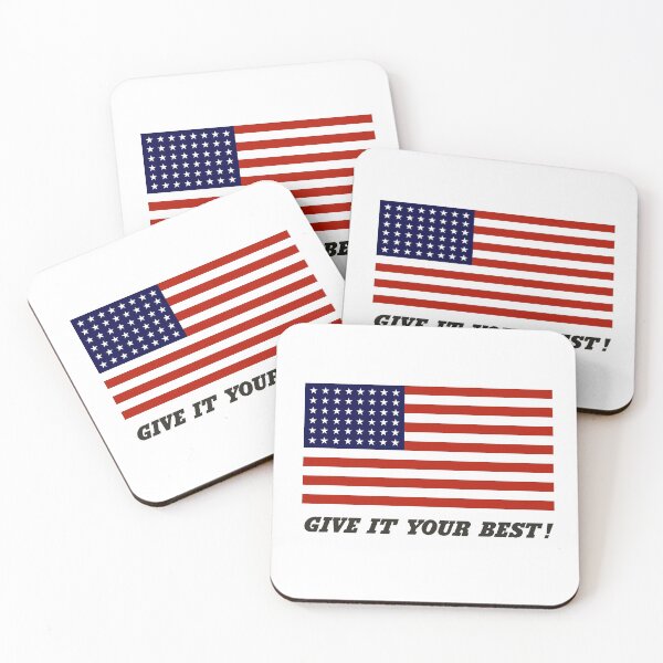 Item preview, America - Give It Your Best designed and sold by warishellstore.