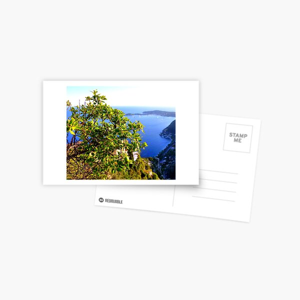 The View From Eze Postcard