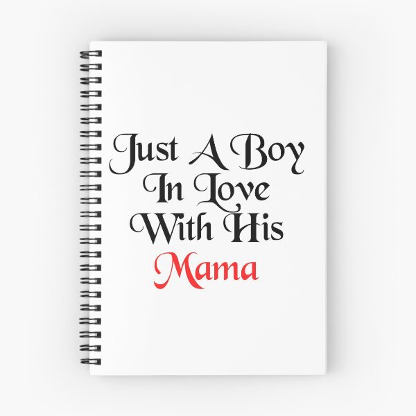 Item preview, Just A Boy In Love With His Mama,Mommy and Me Shirt Set Mother and Son,Funny designed and sold by Barwane Products.